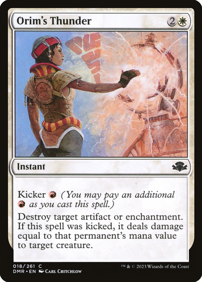 Trovão de Orim / Orim's Thunder - Magic: The Gathering - MoxLand