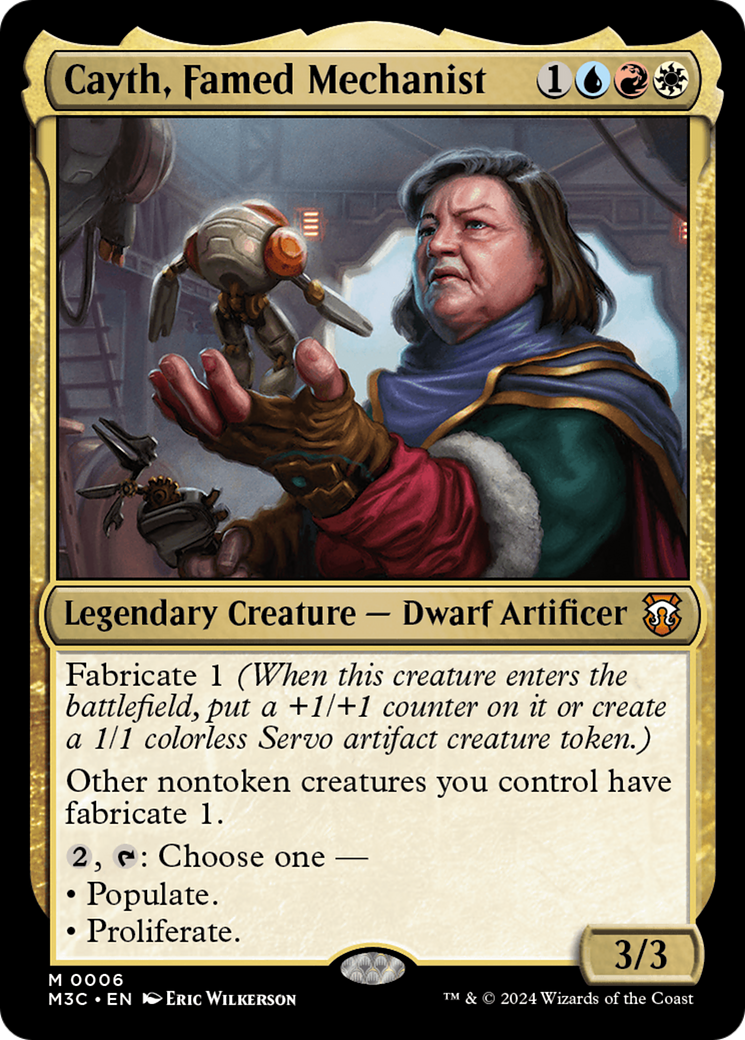Cayth, Mecanista Afamada / Cayth, Famed Mechanist - Magic: The Gathering - MoxLand