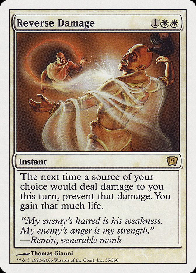 Reverter Dano / Reverse Damage - Magic: The Gathering - MoxLand