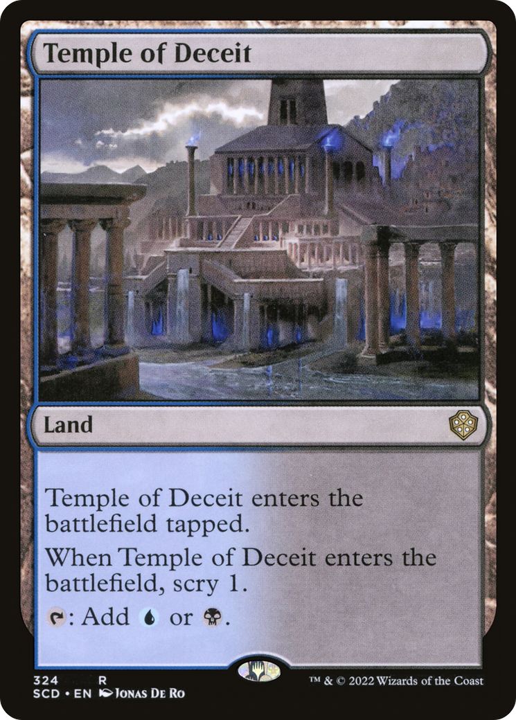 Templo do Engano / Temple of Deceit - Magic: The Gathering - MoxLand