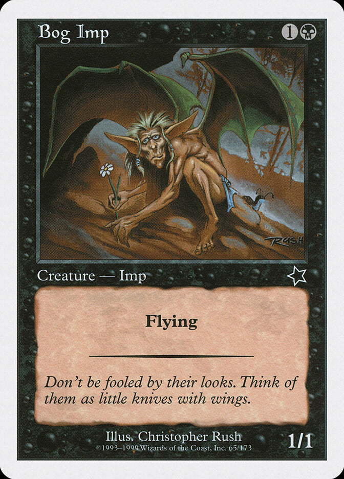 Diabrete do Pântano / Bog Imp - Magic: The Gathering - MoxLand