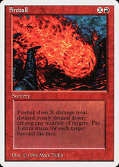 Bola de Fogo / Fireball - Magic: The Gathering - MoxLand