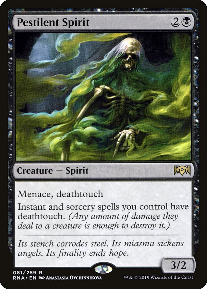 Espírito Pestilento / Pestilent Spirit - Magic: The Gathering - MoxLand