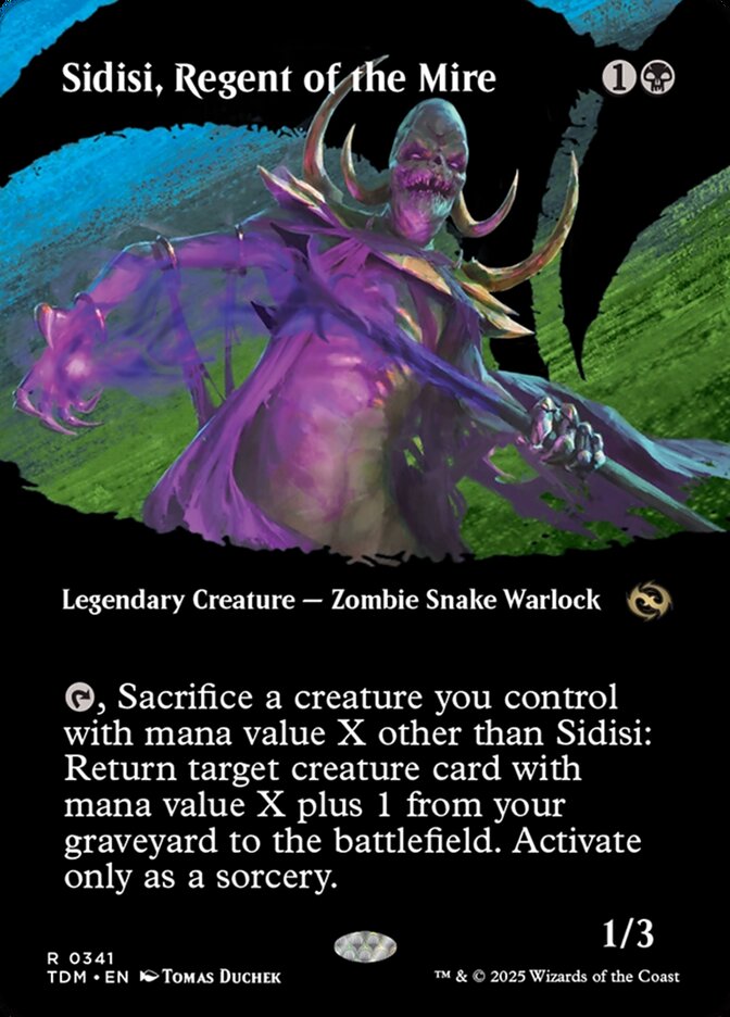 Sidisi, Regente do Brejo / Sidisi, Regent of the Mire - Magic: The Gathering - MoxLand