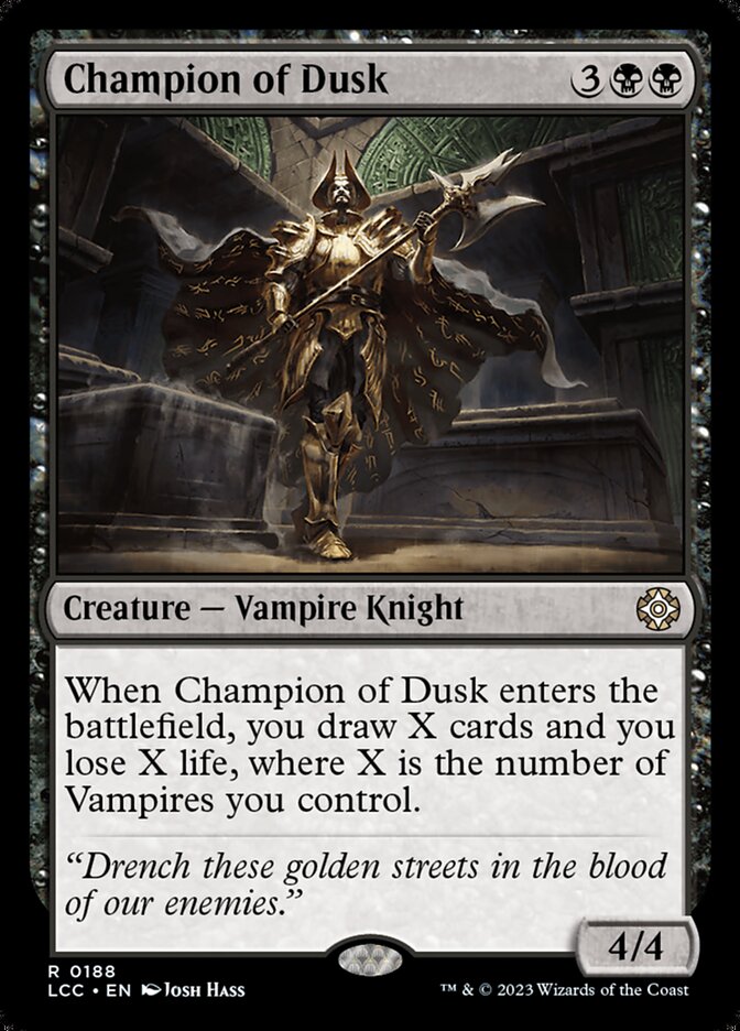Campeão do Crepúsculo / Champion of Dusk - Magic: The Gathering - MoxLand
