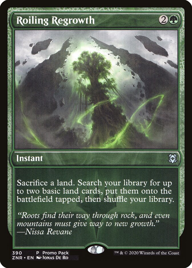 Recrescimento Turbilhonante / Roiling Regrowth - Magic: The Gathering - MoxLand