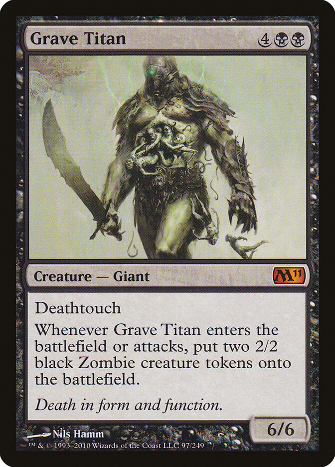 Titã do Túmulo / Grave Titan - Magic: The Gathering - MoxLand