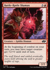 Xamã do Chocalho-de-Guerra / Battle-Rattle Shaman - Magic: The Gathering - MoxLand