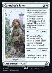 Caretaker's Talent - Magic: The Gathering - MoxLand