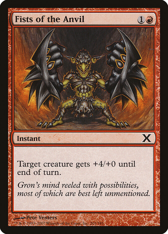 Punhos de Bigorna / Fists of the Anvil - Magic: The Gathering - MoxLand
