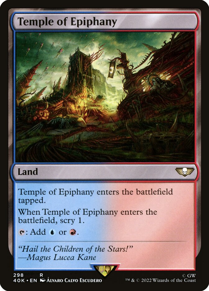Templo da Epifania / Temple of Epiphany - Magic: The Gathering - MoxLand