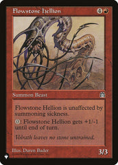 Fera Avernal de Rochafluente / Flowstone Hellion - Magic: The Gathering - MoxLand