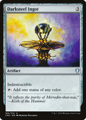 Lingote de Aço Negro / Darksteel Ingot - Magic: The Gathering - MoxLand