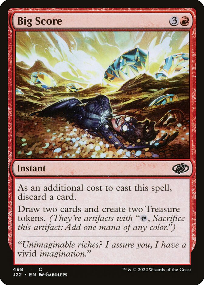 Sorte Grande / Big Score - Magic: The Gathering - MoxLand