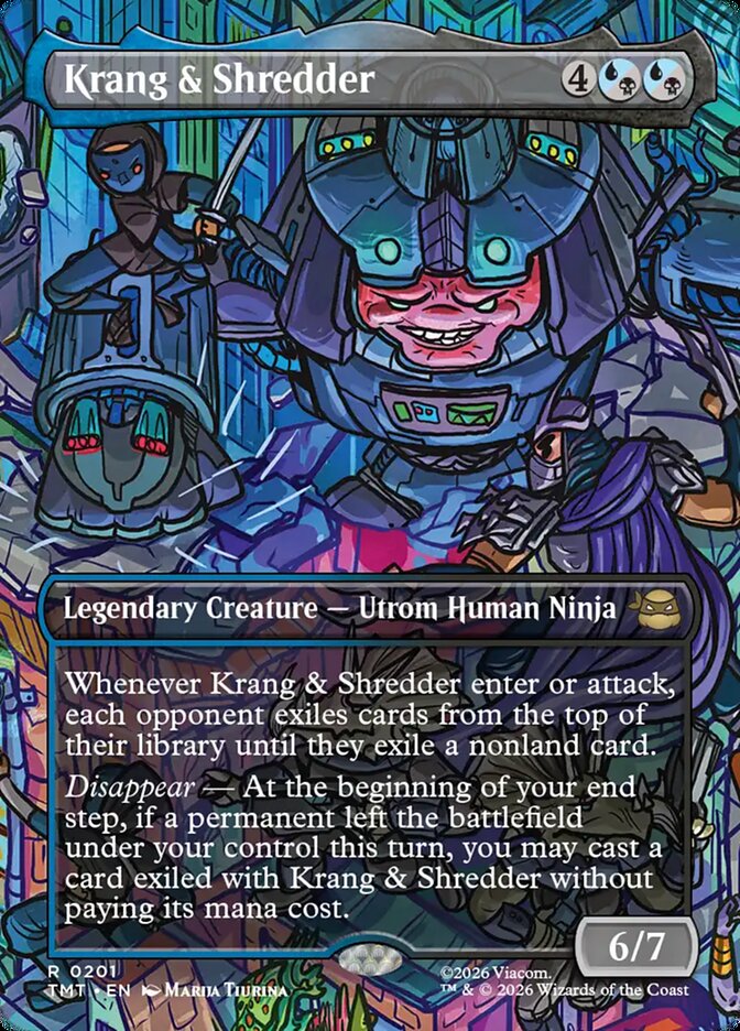 Krang & Shredder - Magic: The Gathering - MoxLand