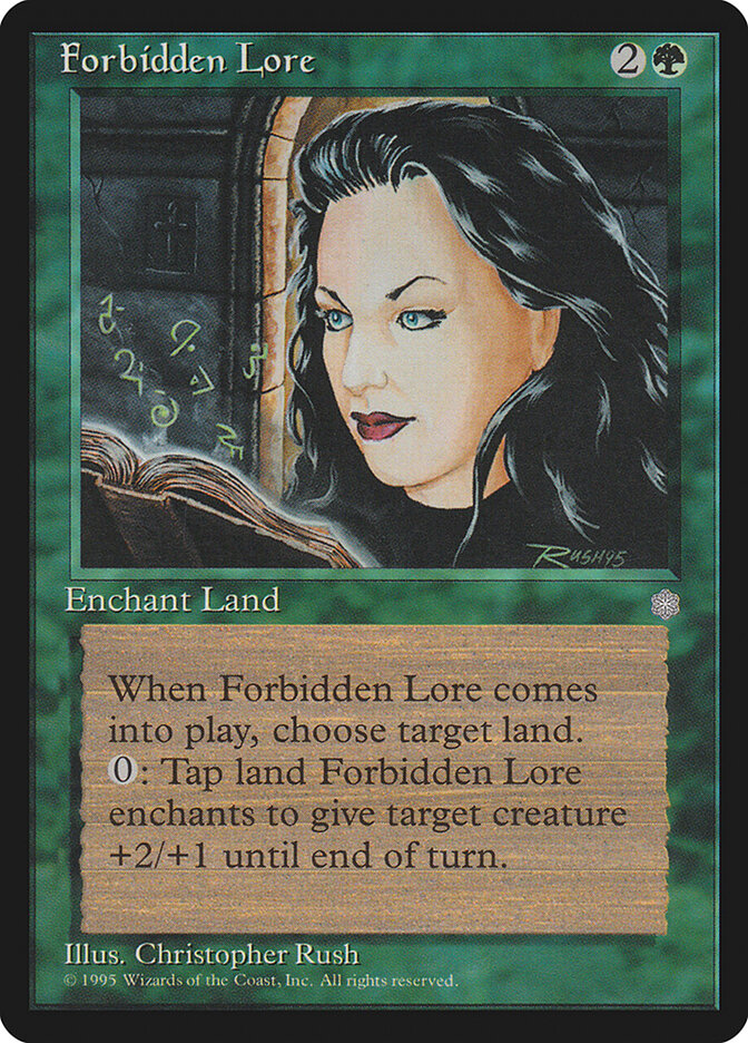 Conhecimento Proibido / Forbidden Lore - Magic: The Gathering - MoxLand