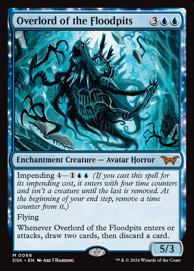 Soberano dos Poços Inundados / Overlord of the Floodpits - Magic: The Gathering - MoxLand