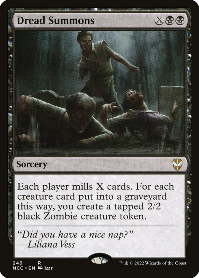 Invocações Pavorosas / Dread Summons - Magic: The Gathering - MoxLand