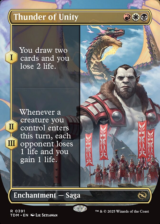 Trovão da Unidade / Thunder of Unity - Magic: The Gathering - MoxLand