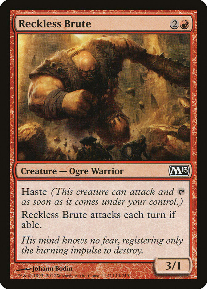 Brutamontes Inconsequente / Reckless Brute - Magic: The Gathering - MoxLand