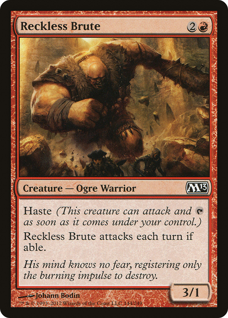 Brutamontes Inconsequente / Reckless Brute - Magic: The Gathering - MoxLand