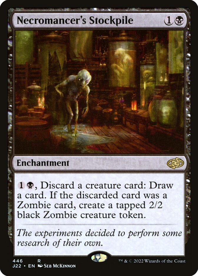 Estoque do Necromante / Necromancer's Stockpile - Magic: The Gathering - MoxLand
