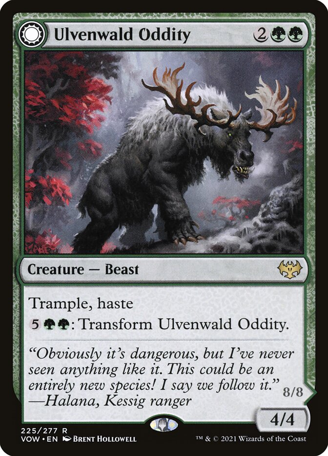 Bizarrice de Ulvenwald / Ulvenwald Oddity - Magic: The Gathering - MoxLand