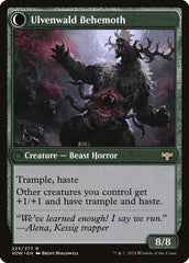 Bizarrice de Ulvenwald / Ulvenwald Oddity - Magic: The Gathering - MoxLand