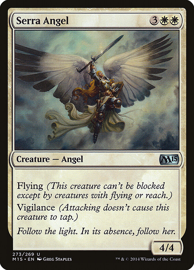 Anjo Serra / Serra Angel - Magic: The Gathering - MoxLand