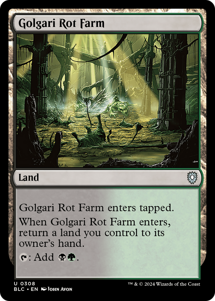 Fazenda de Podridão Golgari / Golgari Rot Farm - Magic: The Gathering - MoxLand