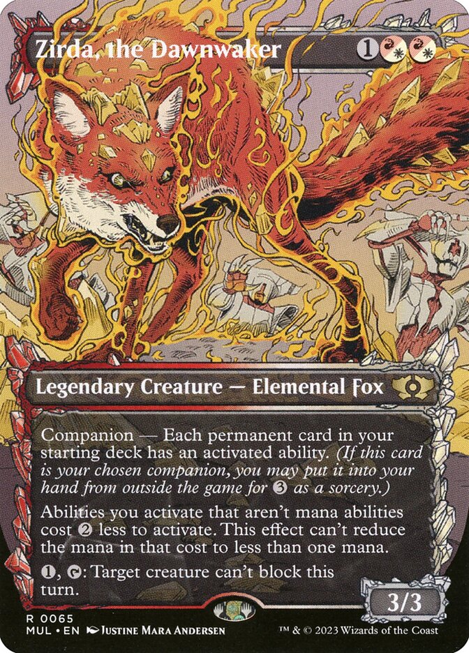 Zirda, o Brilho da Aurora / Zirda, the Dawnwaker - Magic: The Gathering - MoxLand