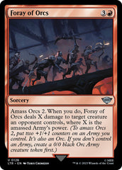 Incursão de Orcs / Foray of Orcs - Magic: The Gathering - MoxLand