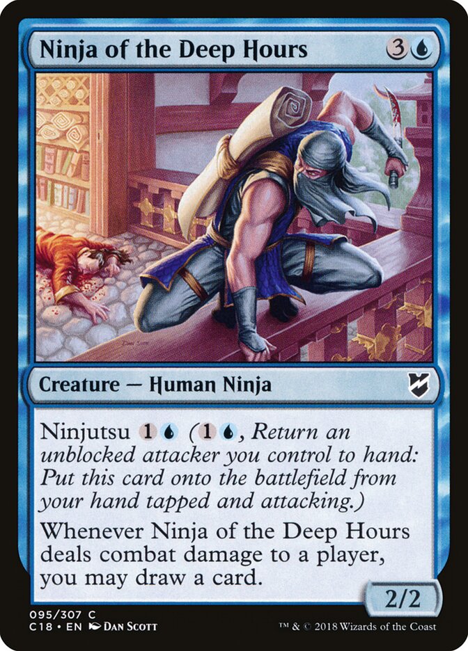 Ninja das Horas Tardias / Ninja of the Deep Hours - Magic: The Gathering - MoxLand
