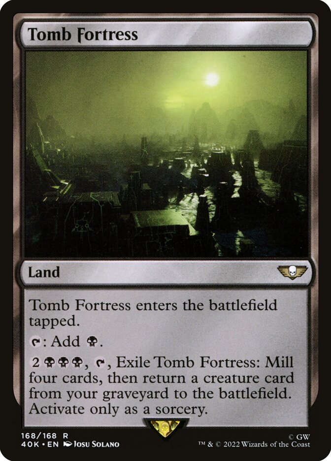 Fortaleza da Tumba / Tomb Fortress - Magic: The Gathering - MoxLand