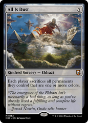 Tudo é Poeira / All Is Dust - Magic: The Gathering - MoxLand