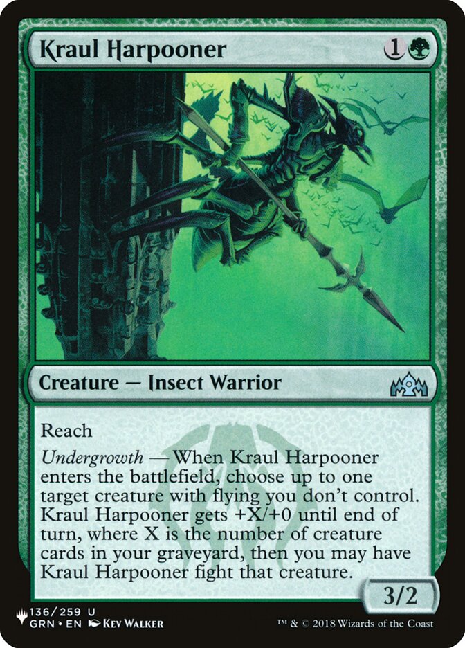 Arpoador Kraul / Kraul Harpooner - Magic: The Gathering - MoxLand