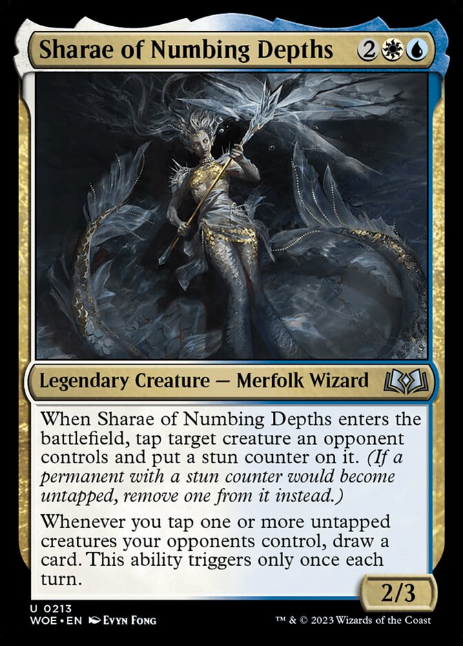 Sharae das Profundezas Entorpecentes / Sharae of Numbing Depths - Magic: The Gathering - MoxLand