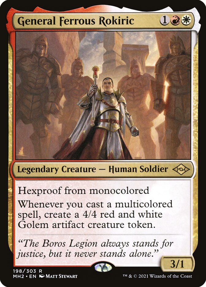 General Ferrous Rokiric / General Ferrous Rokiric - Magic: The Gathering - MoxLand