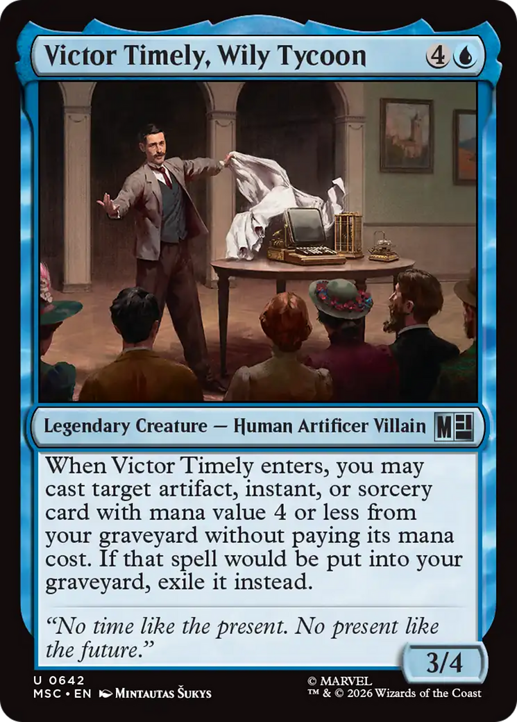 Victor Timely, Wily Tycoon - Magic: The Gathering - MoxLand