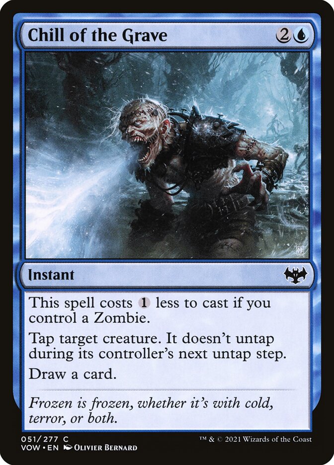 Calafrio do Túmulo / Chill of the Grave - Magic: The Gathering - MoxLand