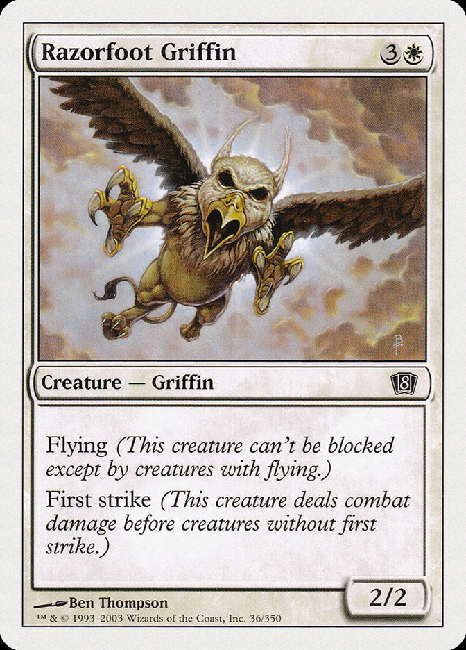 Grifo Garra-de-Navalha / Razorfoot Griffin - Magic: The Gathering - MoxLand