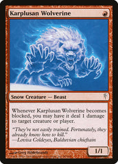 Carcaju Karplusano / Karplusan Wolverine - Magic: The Gathering - MoxLand
