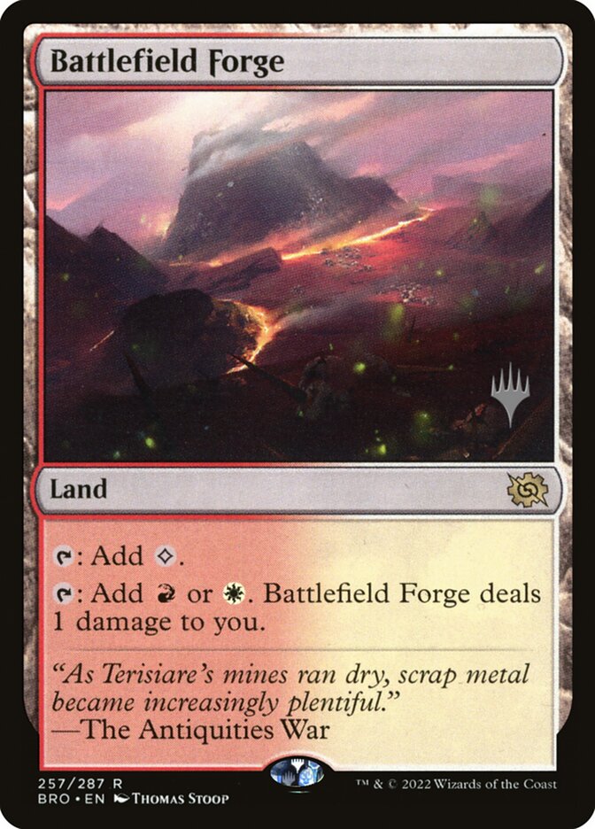 Forjaria do Campo de Batalha / Battlefield Forge - Magic: The Gathering - MoxLand