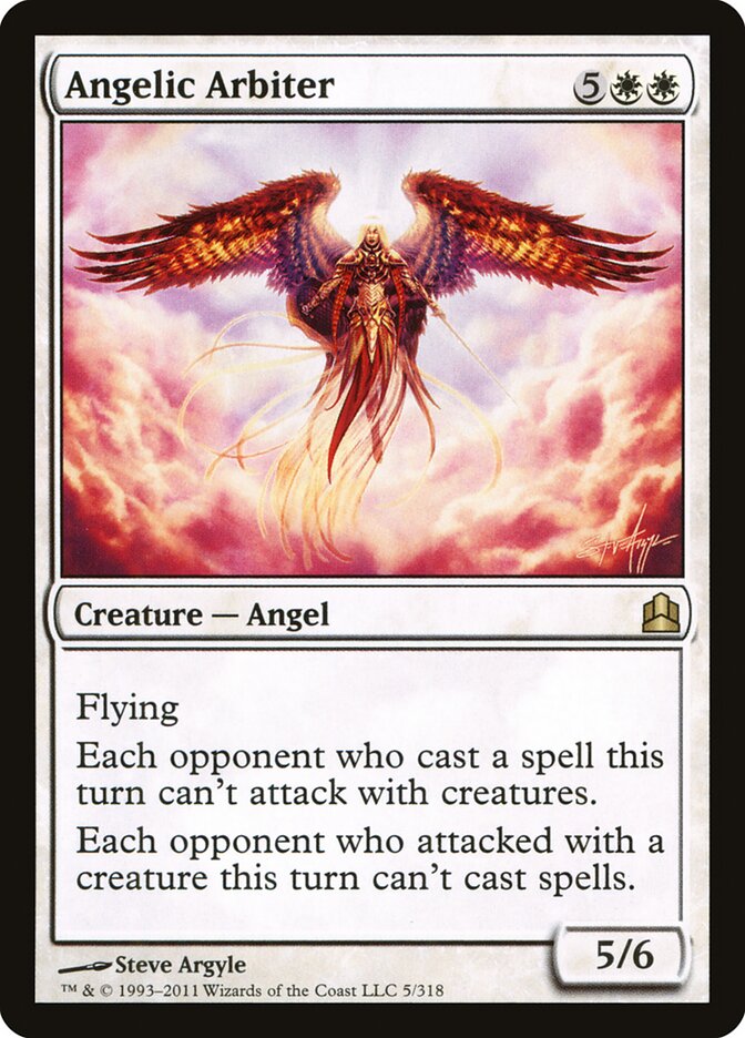 Árbitro Angelical / Angelic Arbiter - Magic: The Gathering - MoxLand