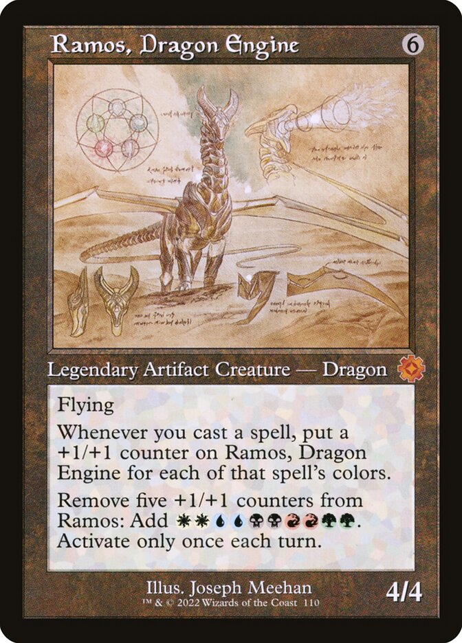 Ramos, Dragão Mecânico / Ramos, Dragon Engine - Magic: The Gathering - MoxLand