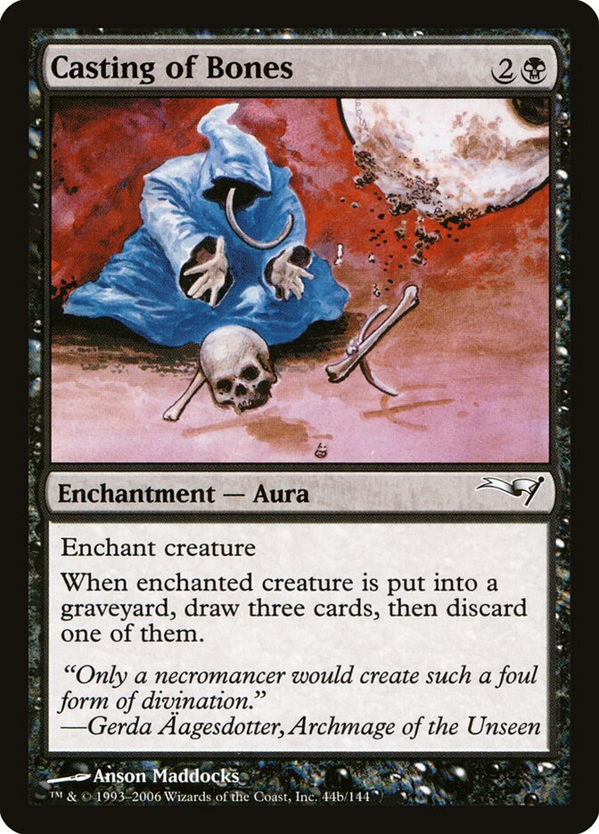 Osteomancia / Casting of Bones - Magic: The Gathering - MoxLand