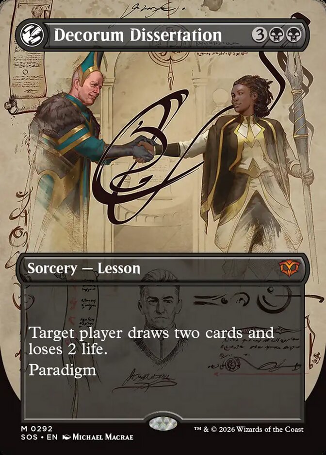 Decorum Dissertation - Magic: The Gathering - MoxLand