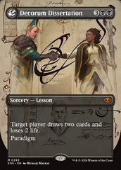 Decorum Dissertation - Magic: The Gathering - MoxLand