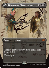 Decorum Dissertation - Magic: The Gathering - MoxLand