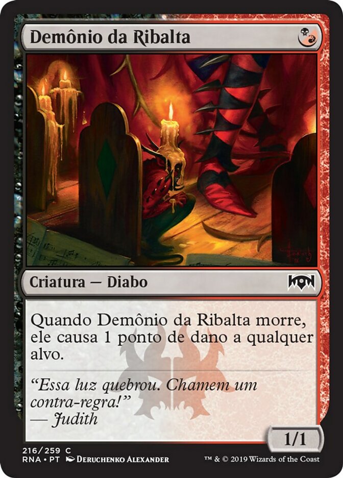 Demônio da Ribalta / Footlight Fiend - Magic: The Gathering - MoxLand